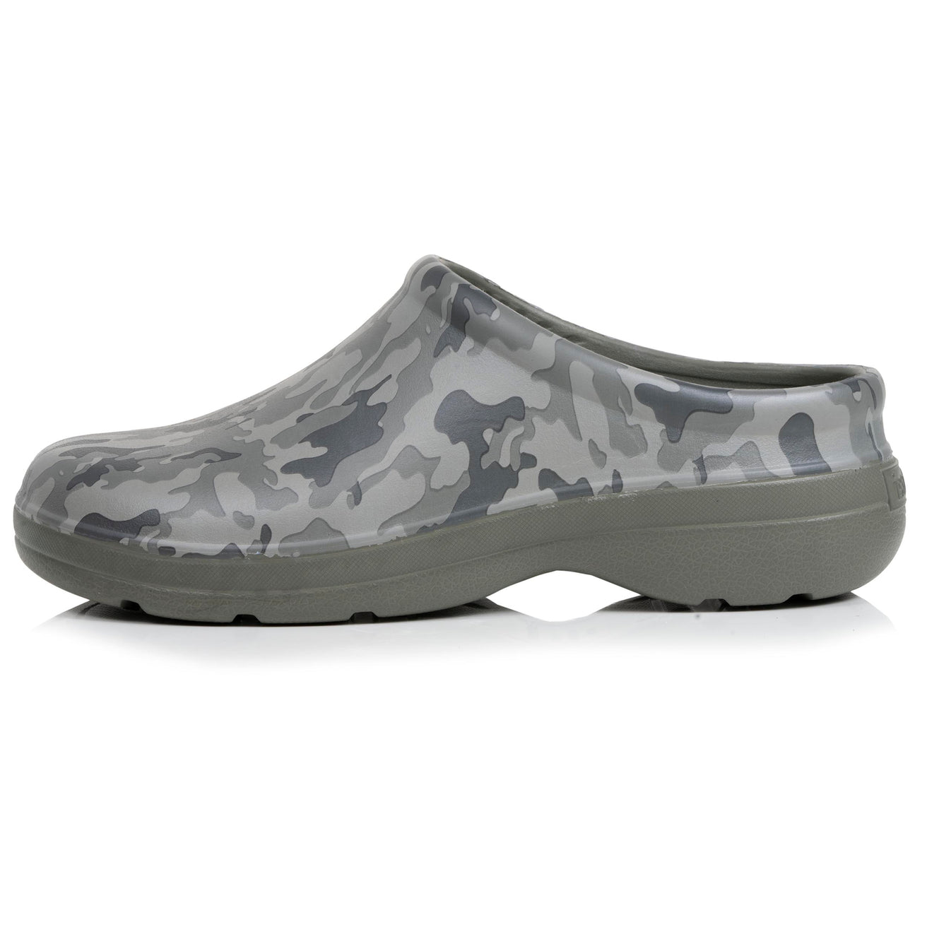 Sabots de jardin Homme imprimé camouflage kaki