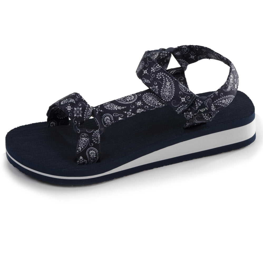 Sandale Femme sport talon Marine - Isotoner