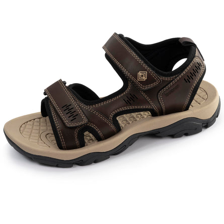 Sandales Homme sport Marron foncé - Isotoner
