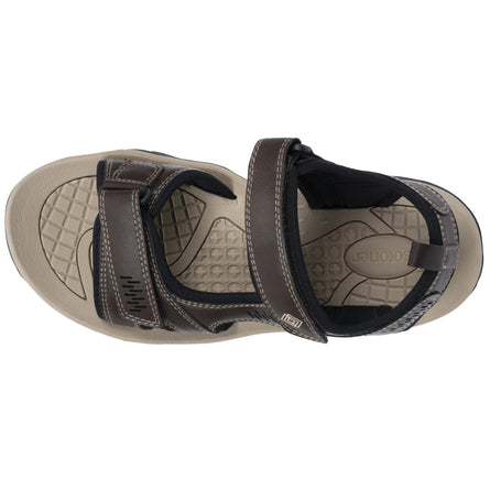 Sandales Homme sport Marron foncé - Isotoner