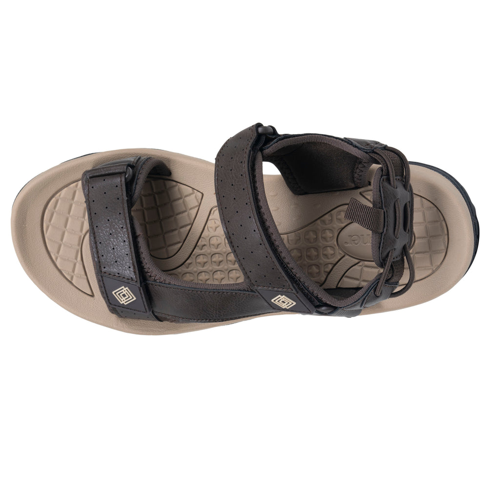 Sandales Homme sport Marron foncé - Isotoner