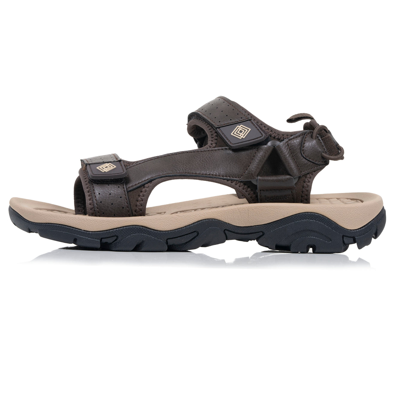Sandales Homme sport Marron foncé