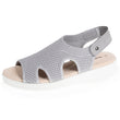Sandales Femme CONFORT PLUS Gris Lurex