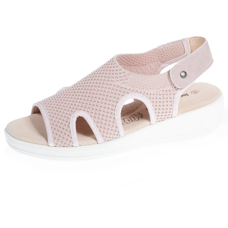 Sandales Femme CONFORT PLUS Rose Poudré - Isotoner