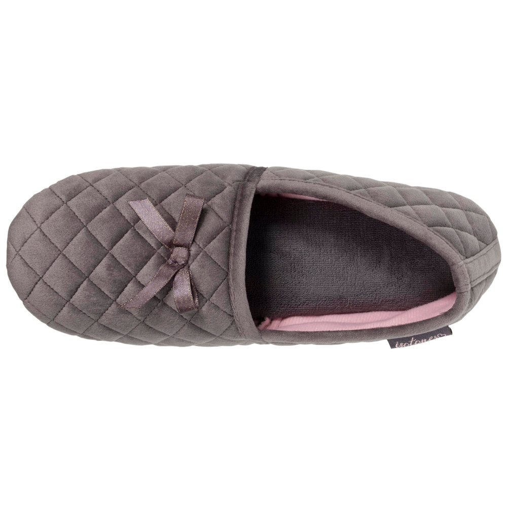 Chaussons slippers Femme Gris foncé - Isotoner
