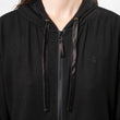 Sweat-Shirt à capuche Femme Noir