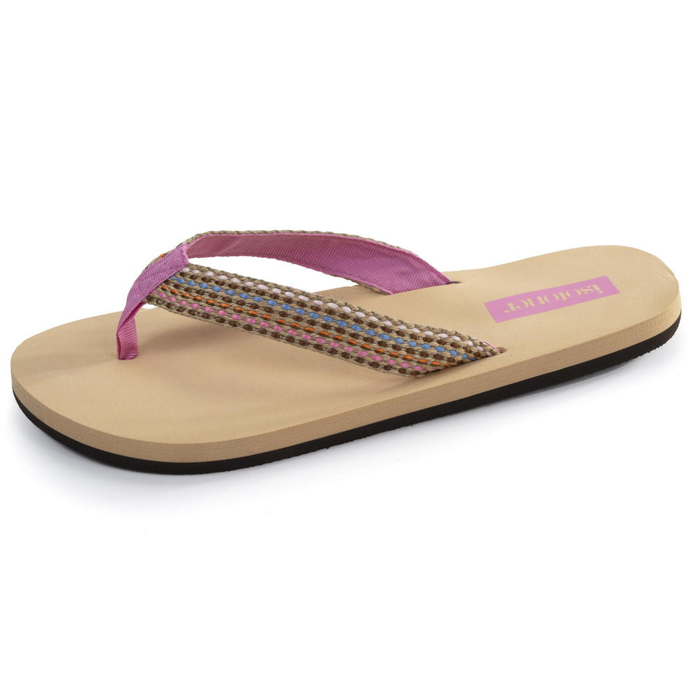Tong Femme EVERYWEAR™ Beige tige large - Isotoner