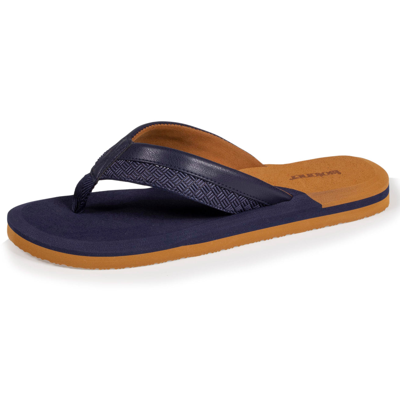 Tongs Homme bicolores Marine