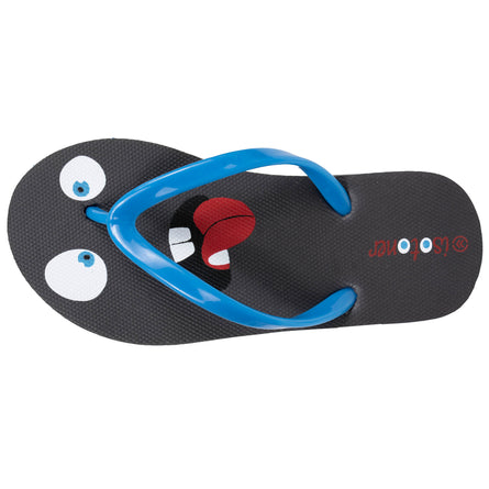 Tongs Enfant Monstre Gris/Bleu - Isotoner