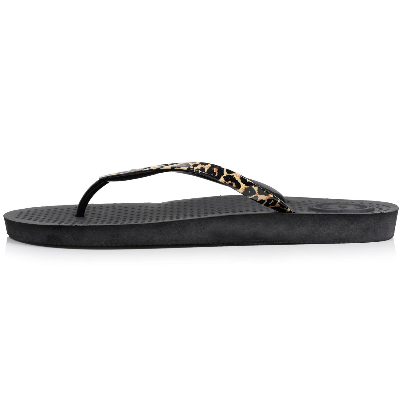Tongs Femme EVERYWEAR™ Tige Léopard/noir