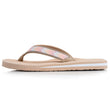 Tongs Femme YOGA sophistiquée Beige perles