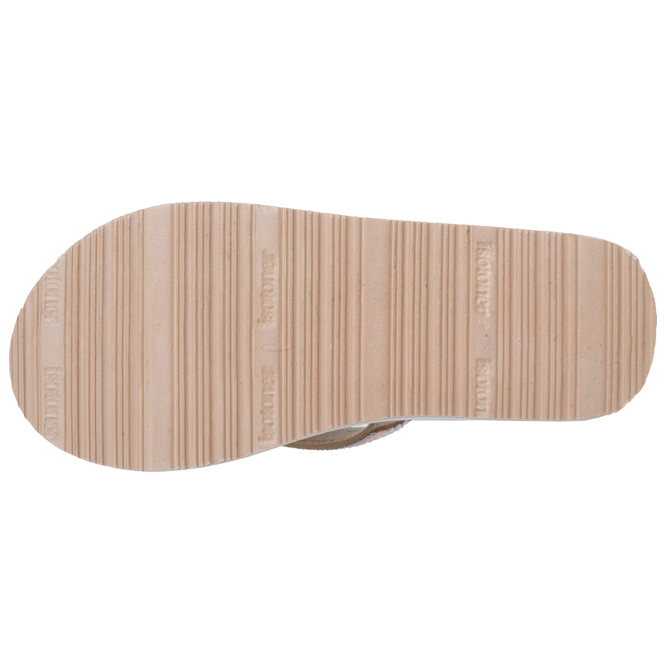 Tongs Femme YOGA sophistiquée Beige perles
