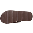Tongs Femme YOGA sophistiquée Marron/beige