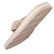 Tongs Femme yoga confort Beige