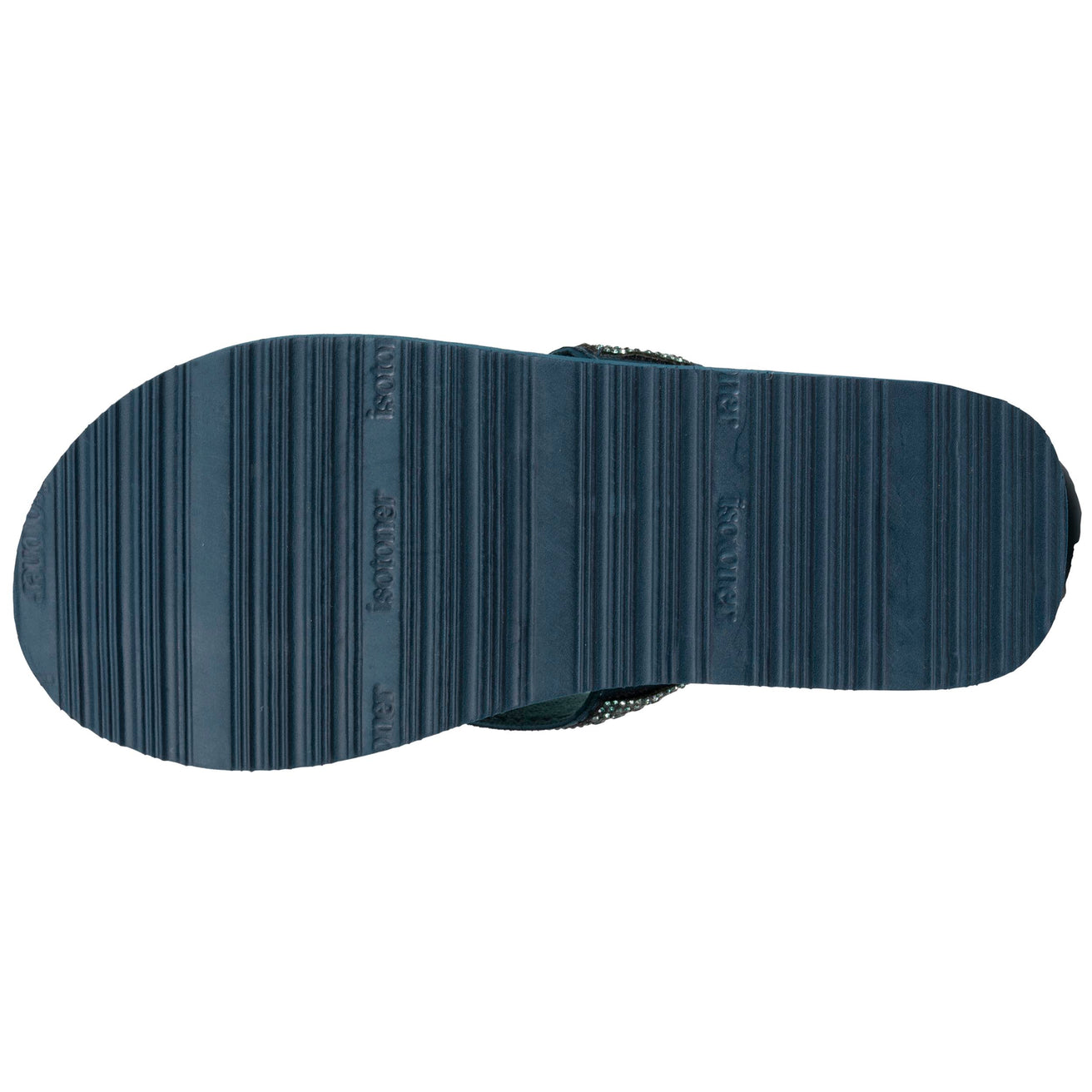 Tongs Femme yoga confort Vert canard