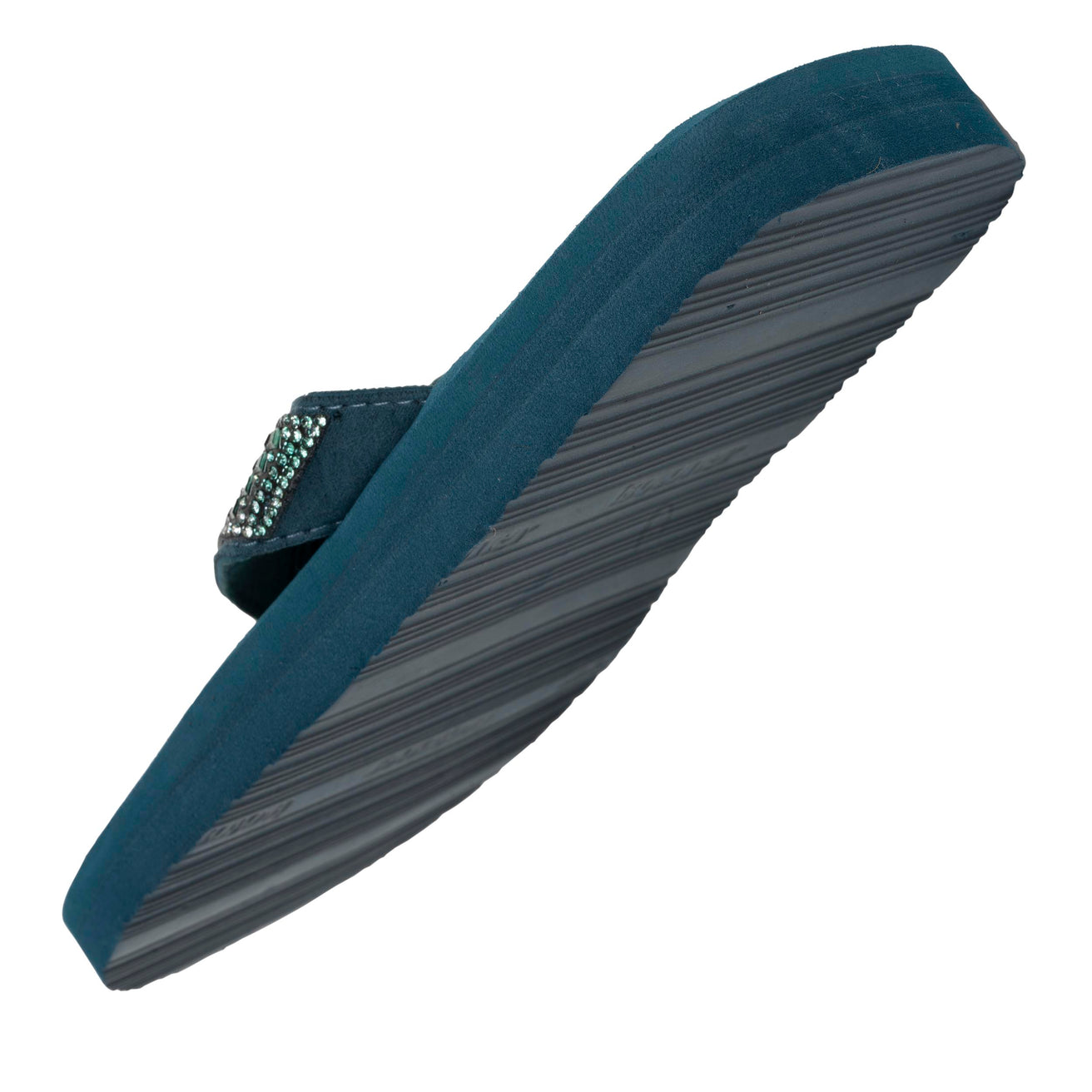 Tongs Femme yoga confort Vert canard