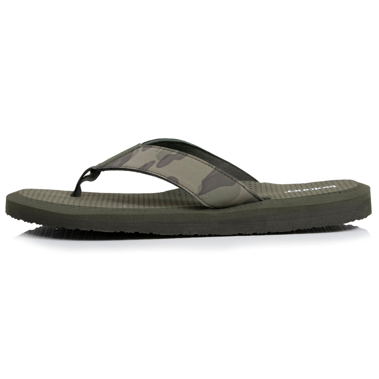 Tongs Homme sport camouflage kaki