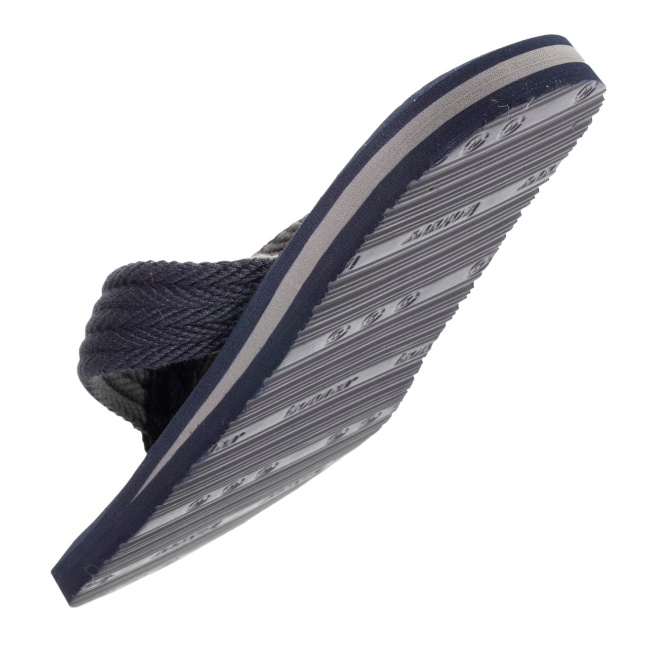 Tongs Homme tige corde Marine