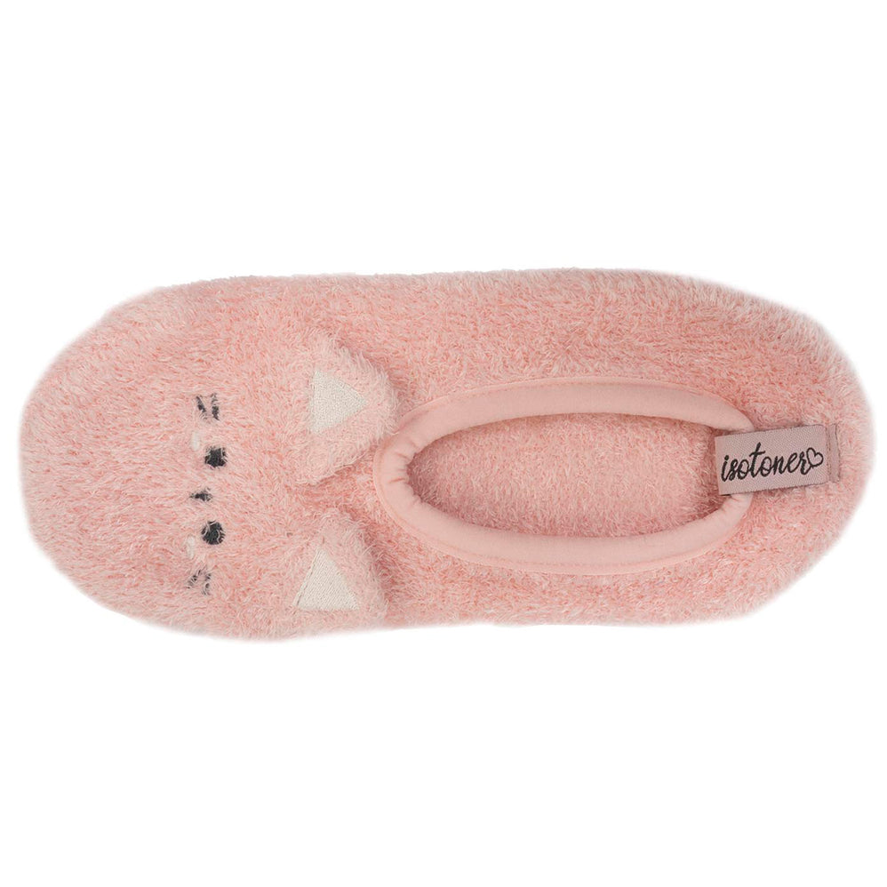 Chaussettes Femme 3D peluche Rose - Isotoner