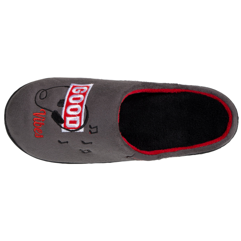 Chaussons mules Junior Gris musique - Isotoner