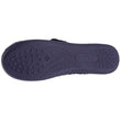 Chaussons charentaises Femme pois Marine