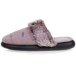 Chaussons mules Femme chat Taupe