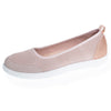 Ballerines Femme slip-on Noir lurex rosepoudré - Isotoner