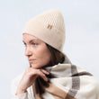 Bonnet maille Soft Touch Beige