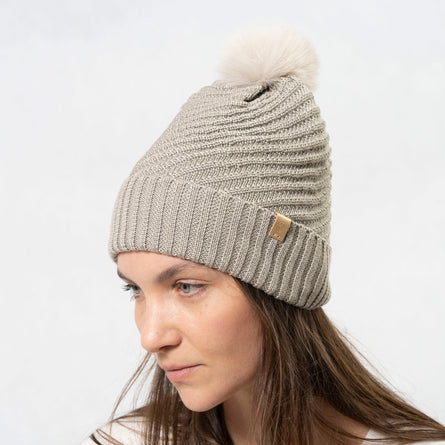 Bonnet maille Femme Bronze recyclée - Isotoner