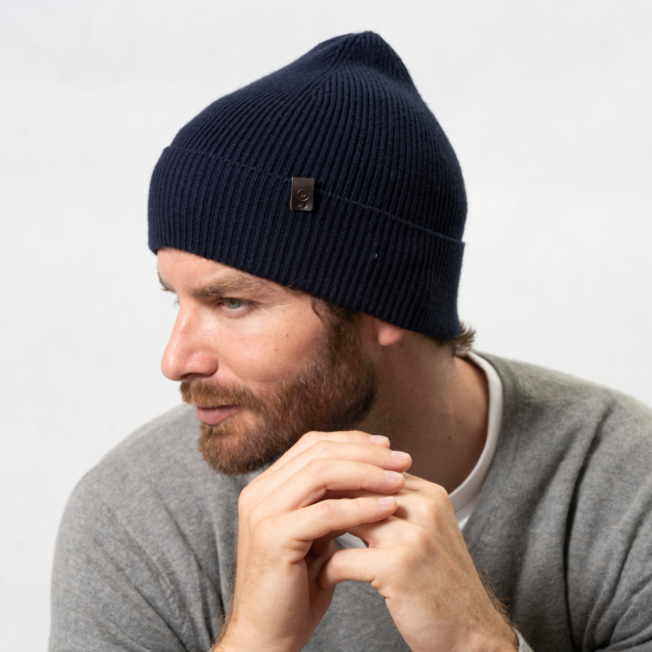 Bonnet Homme Soft Touch Marine