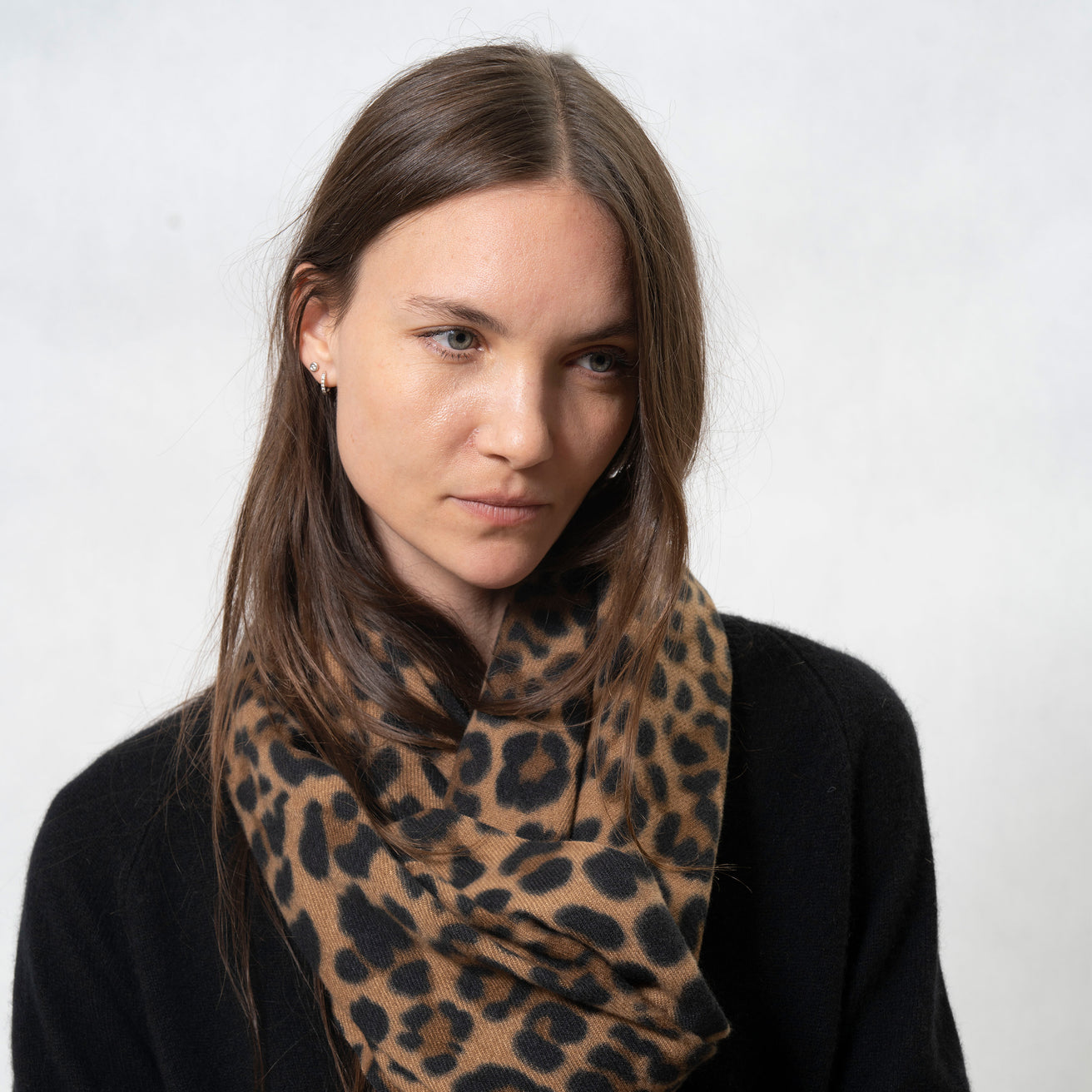 Écharpe Femme Soft Touch Motif Léopard