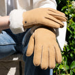 Gants Femme cuir chaud Caramel