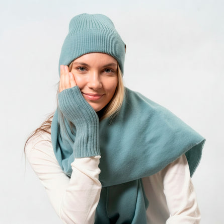 Mitaines Femme maille Soft Touch Lagon - Isotoner