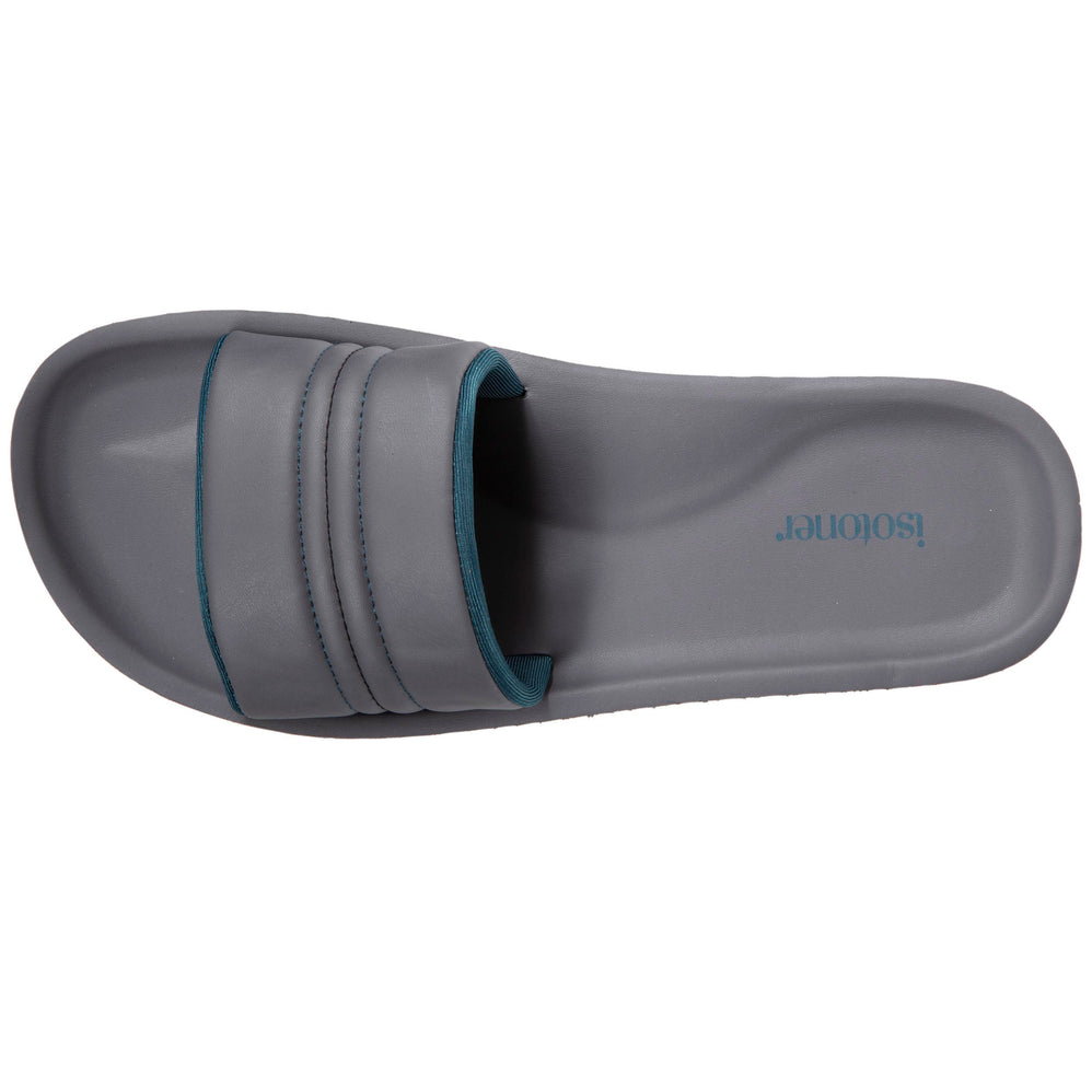 Mules claquettes Homme Gris - Isotoner