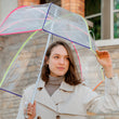 Parapluie transparent PVC/Néon