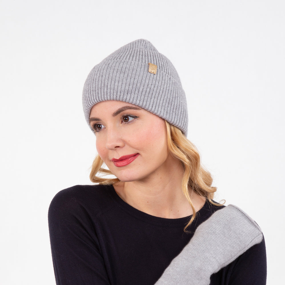 Bonnet Femme Ultra-doux Gris - Isotoner