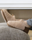 Chaussons Bottillons Homme sherpa Camel