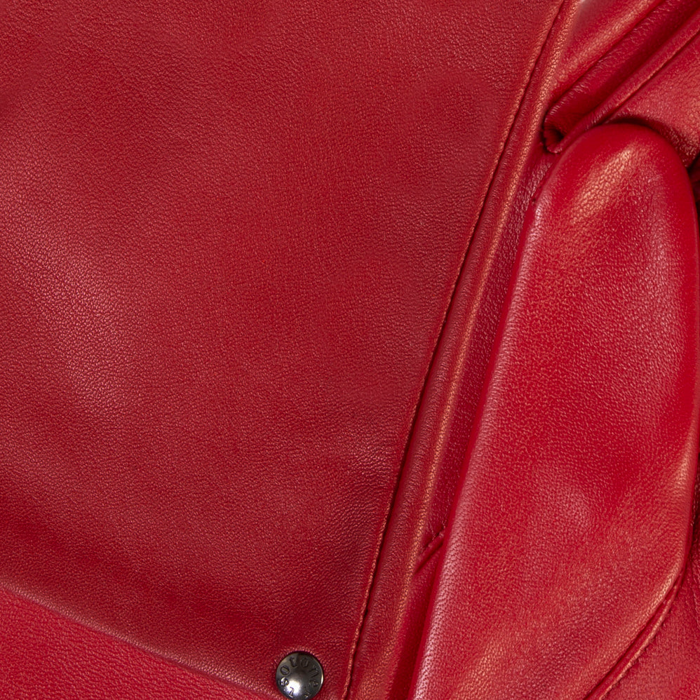 Gants Femme cuir doublé soie Coquelicot - Isotoner