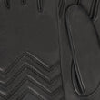 Gants Femme Cuir d'agneau Noir surpiqûres