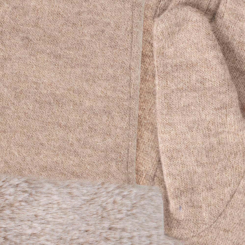 Gants Femme tactiles laine Beige - Isotoner
