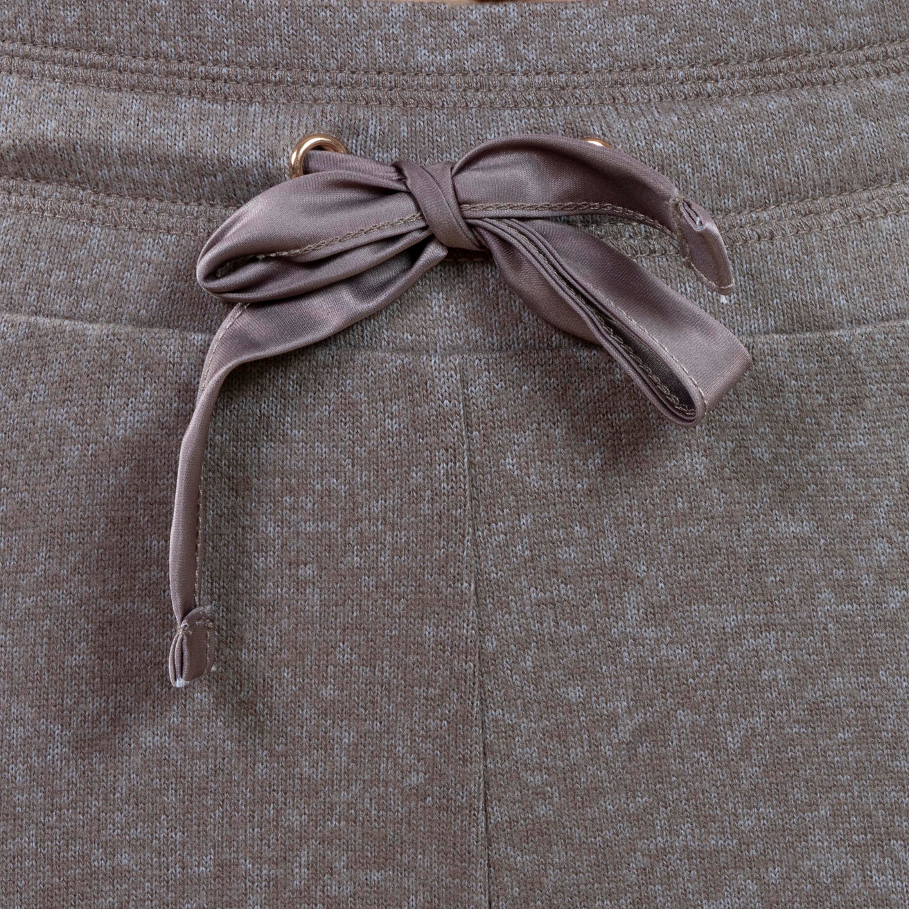 Pantalon jogger Femme Taupe chiné