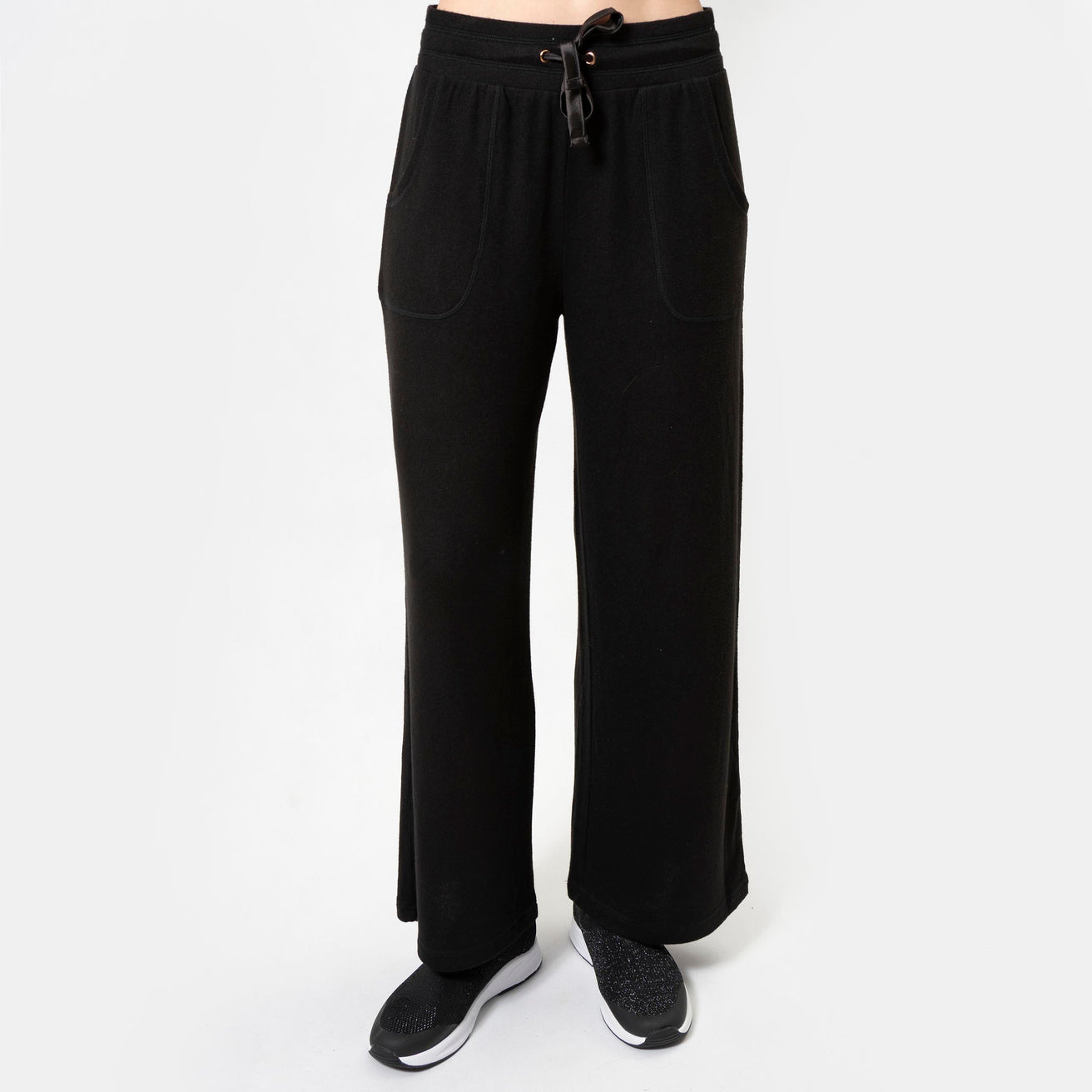 Pantalon large Femme Noir