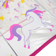 Parapluie Enfant transparent PVC/Licorne étoile