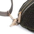 Sac banane sherpa Femme Kaki