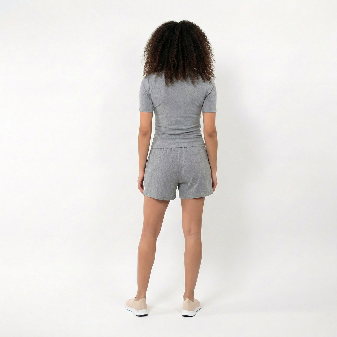 Short Femme Gris