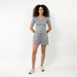 Short Femme Gris