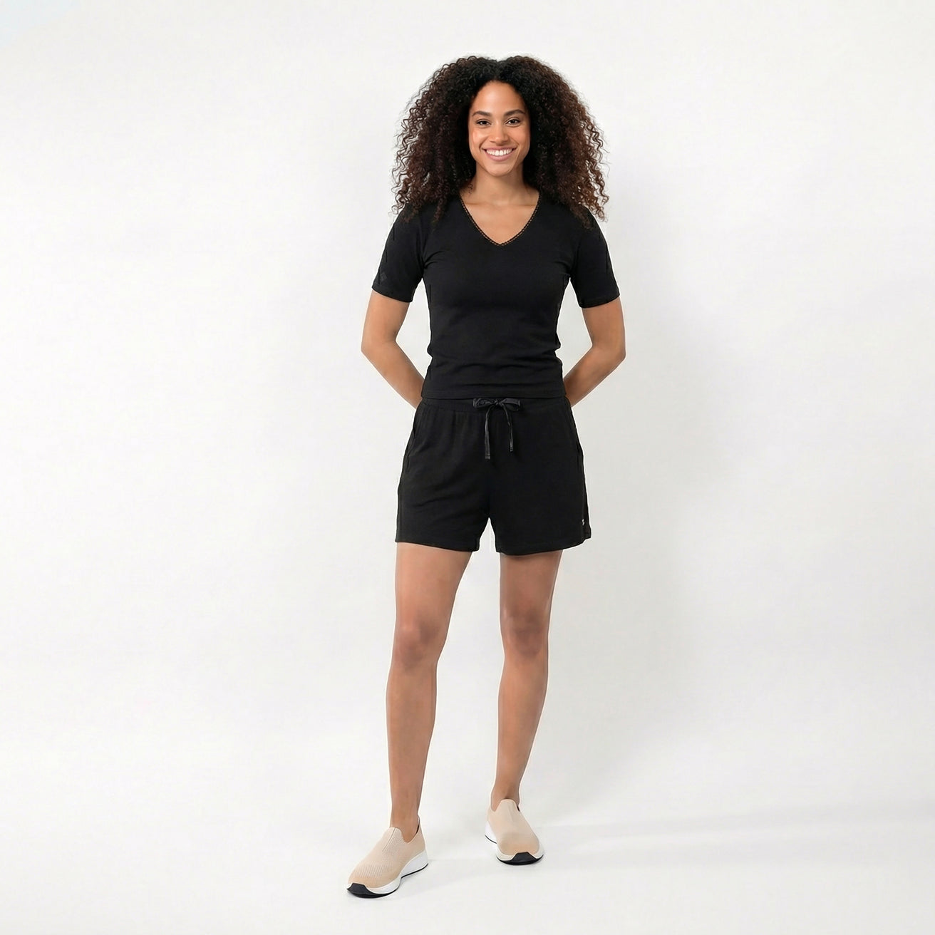 Short Femme Noir