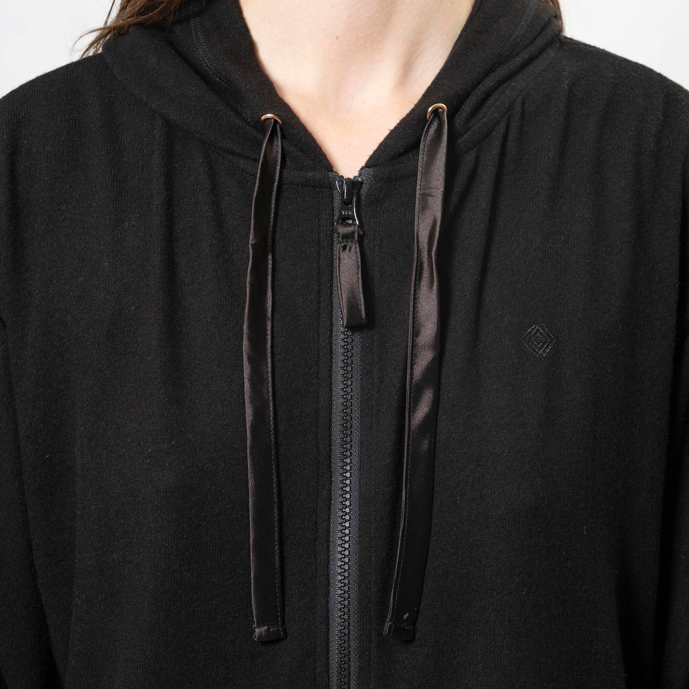 Sweat-Shirt à capuche Femme Noir - Isotoner