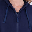 Sweat-shirt à capuche Femme Marine