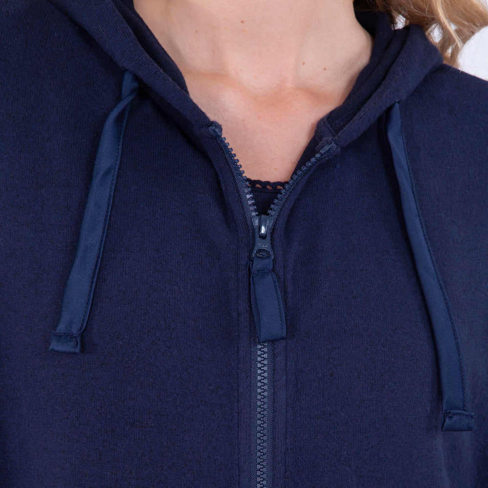 Sweat-shirt à capuche Femme Marine - Isotoner